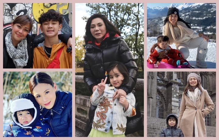16 Celebrity Moms Traveling With Their Kids